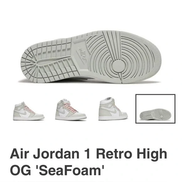 ‘NEW’ Air Jordan 1 Retro High OG Sea Foam